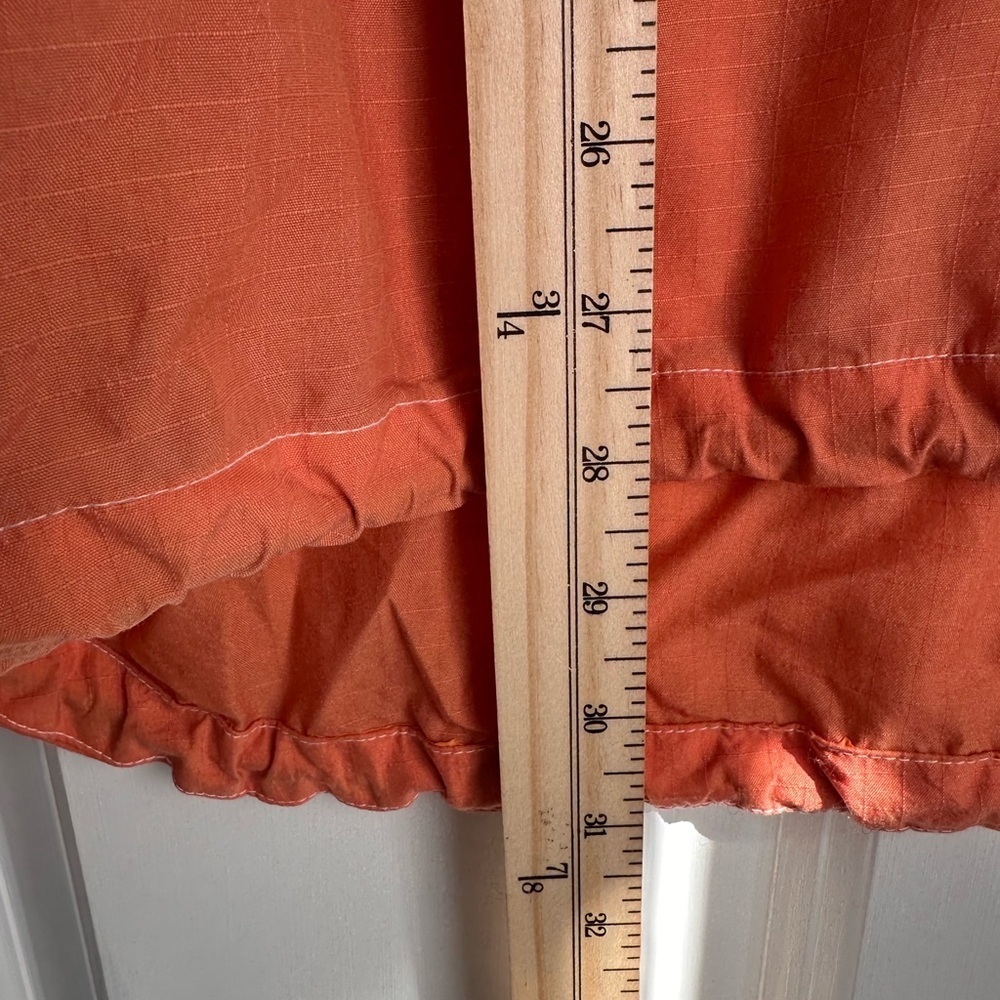 TOMMY HILFIGER Men Vintage Rare 90s Orange Hooded Sail Newport Windbreaker Sz L - Picture 10 of 13